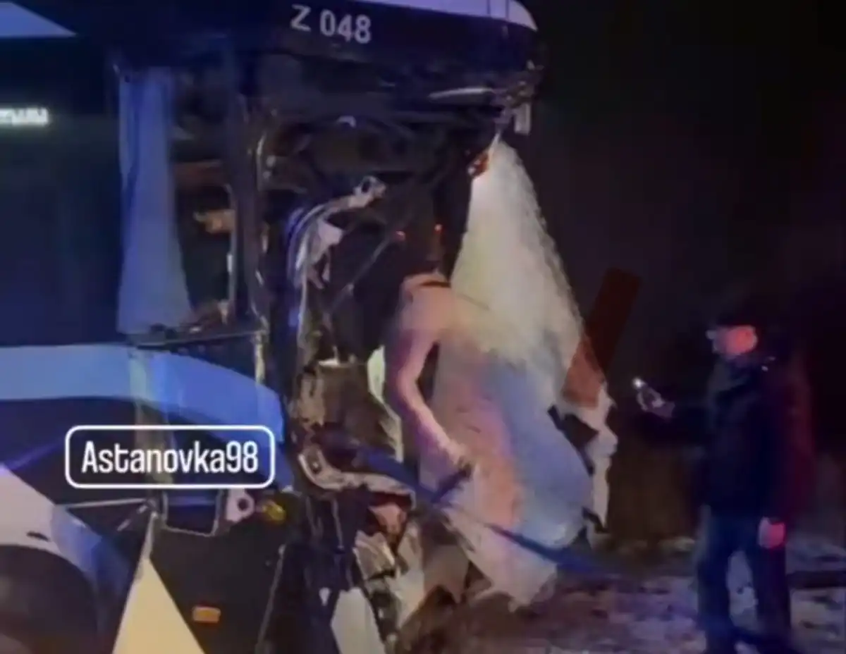 Страшное ДТП с маршрутным автобусом произошло в Акмолинской области, есть пострадавшие
