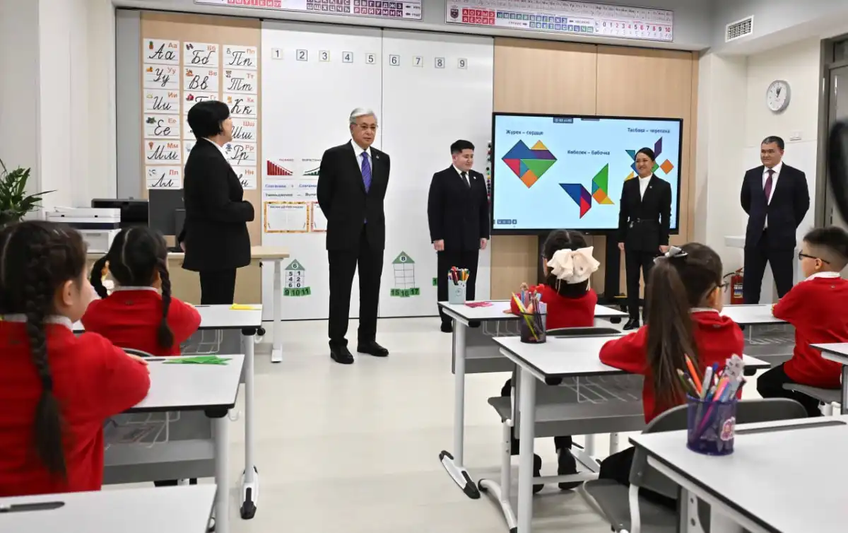 Президент посетил школу New Generation School Astana