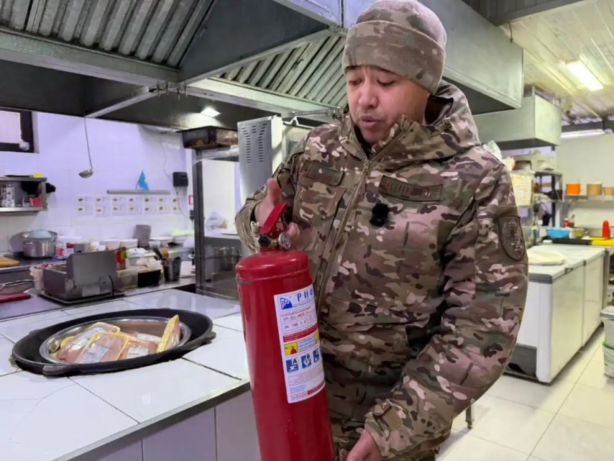 В Астане проверяют пожарную безопасность в кафе и ресторанах