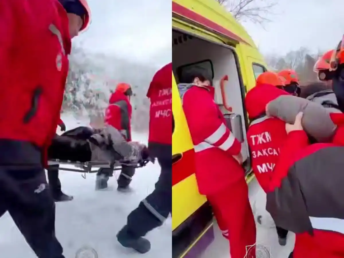 Туриста с переломом ноги спасли в Алматинской области