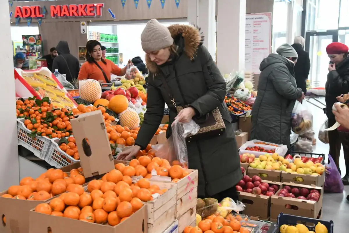 В Астане проходит очередная сельскохозяйственная ярмарка выходного дня
