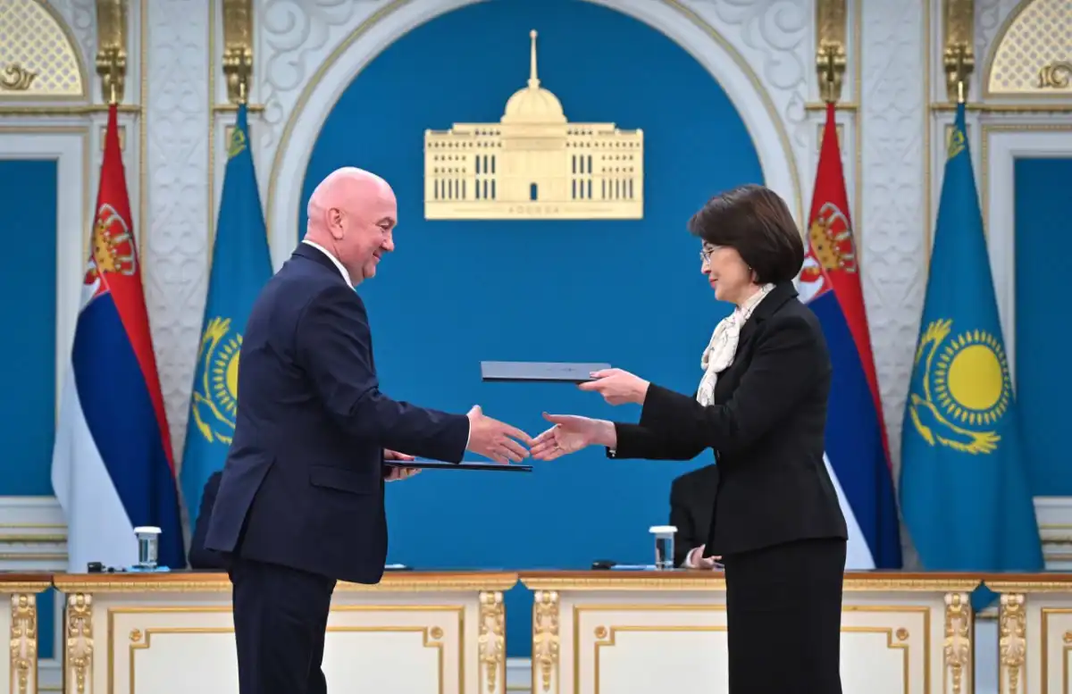 Казахстан и Сербия приняли Совместное заявление