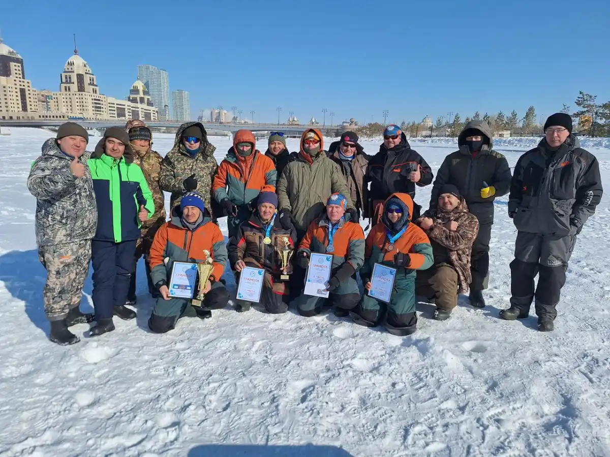 Чемпионат Астаны по ловле на мормышке объединил спорт и благотворительность
