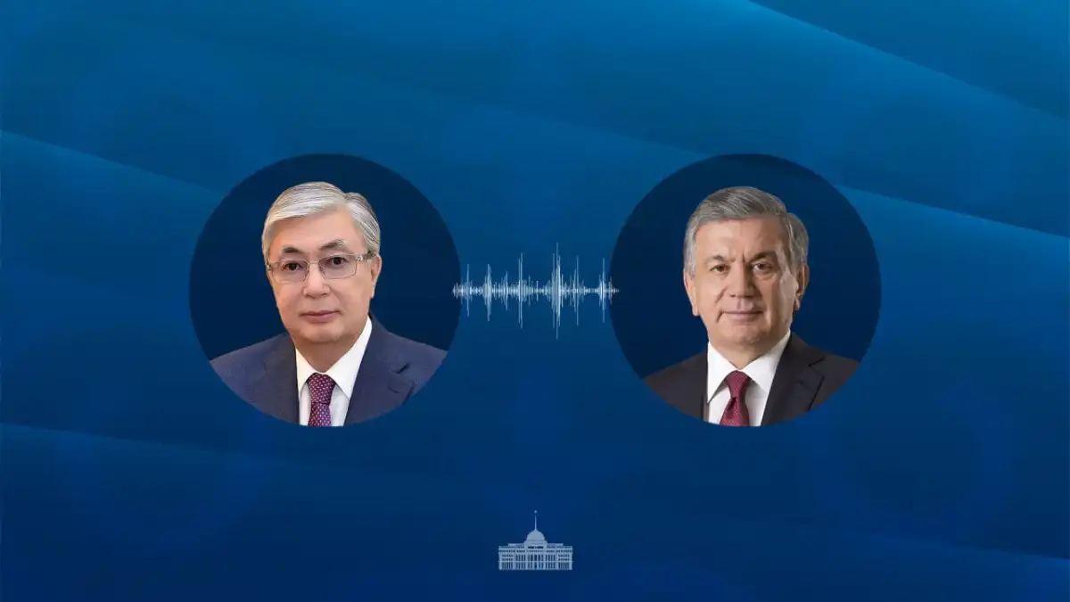 Президенты Казахстана и Узбекистана провели телефонный разговор