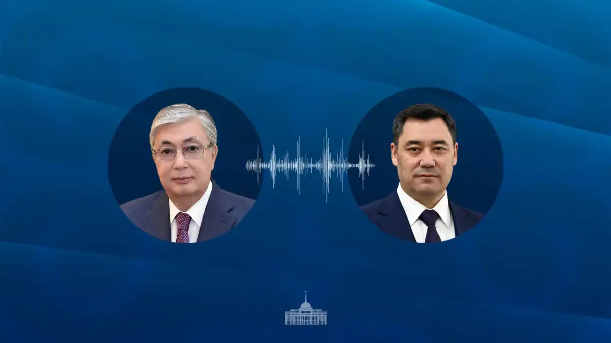 Президент Кыргызстана поздравил Токаева с успешным референдумом