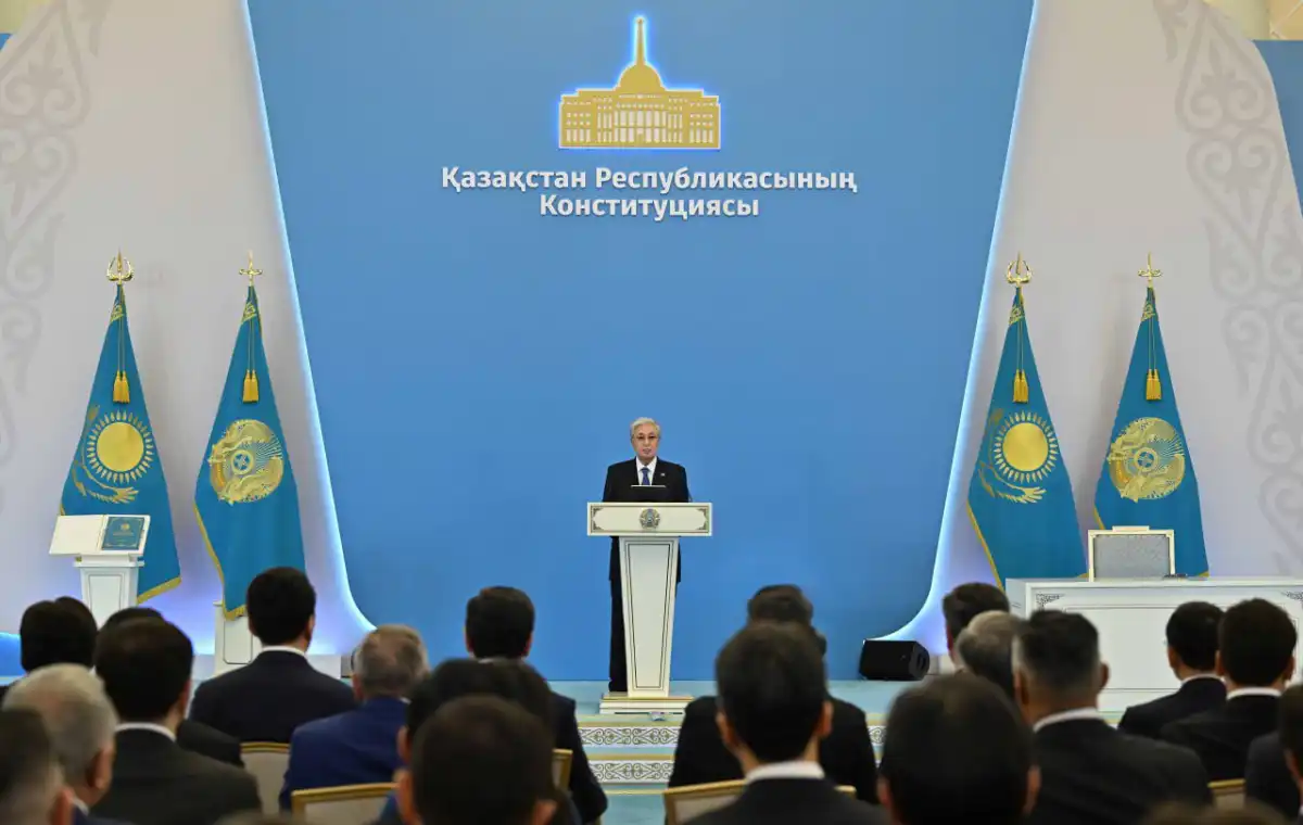 Новая Конституция открывает новую веху в развитии Казахстана - Токаев