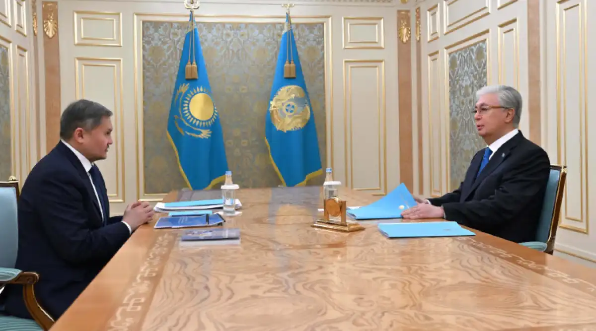 Президент принял министра науки и высшего образования Саясата Нурбека