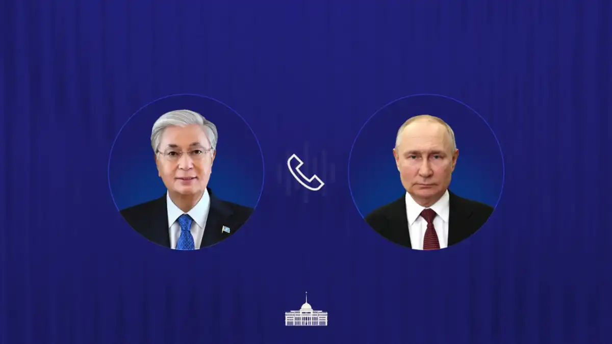 Касым-Жомарт Токаев созвонился Владимиром Путиным