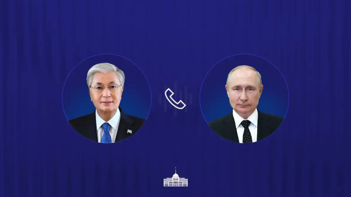 Токаев поздравил Путина с днем рождения