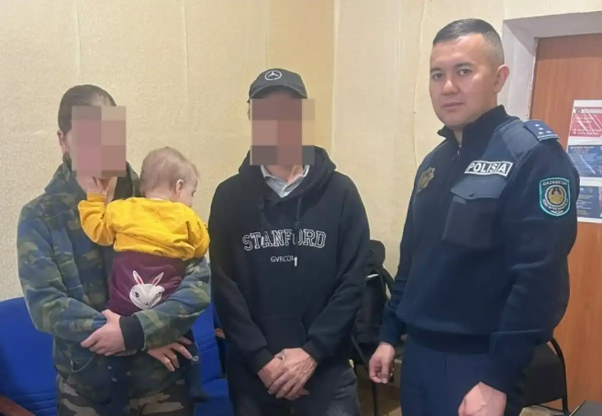 Иностранку с ребенком без документов задержали в Карагандинской области